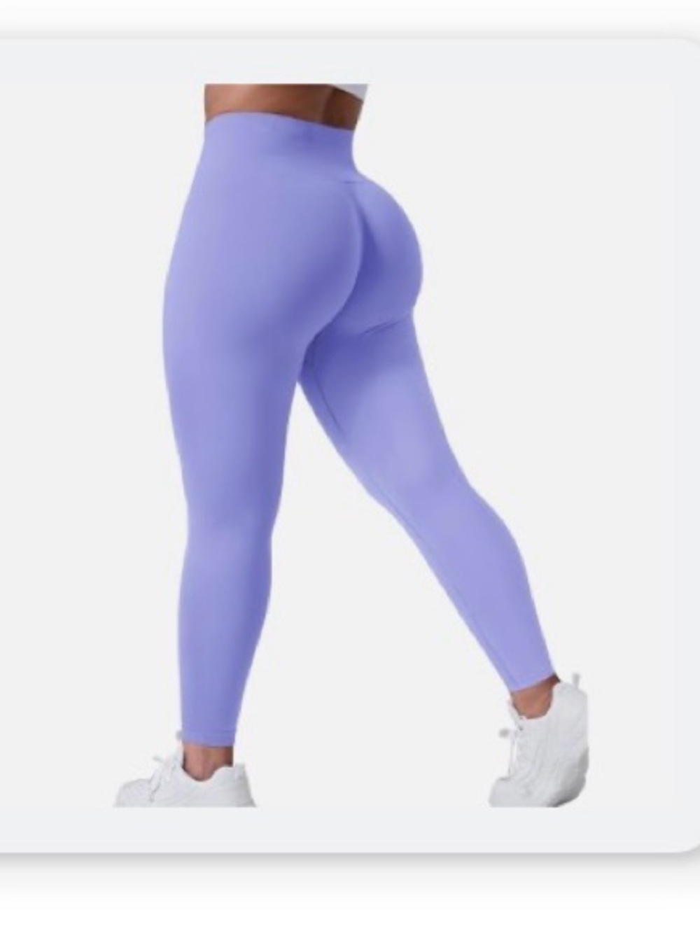 High-Waist Seamless Scrunch Back Active Leggings